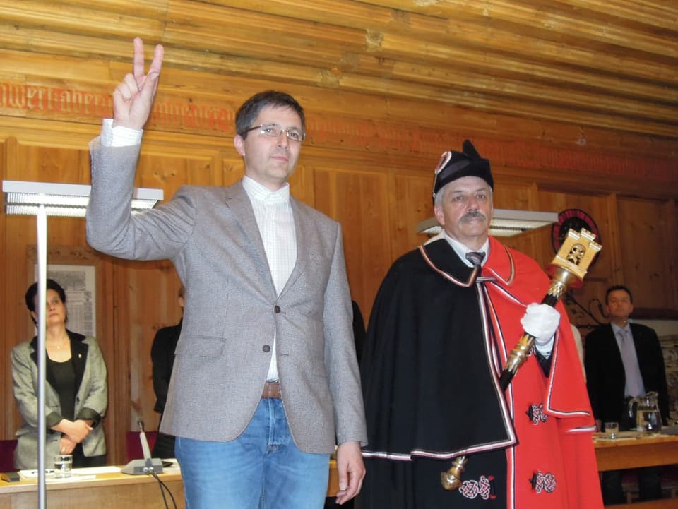 Ord l'archiv: Il 2012 è Tom Leibundgut vegnì saramentà.