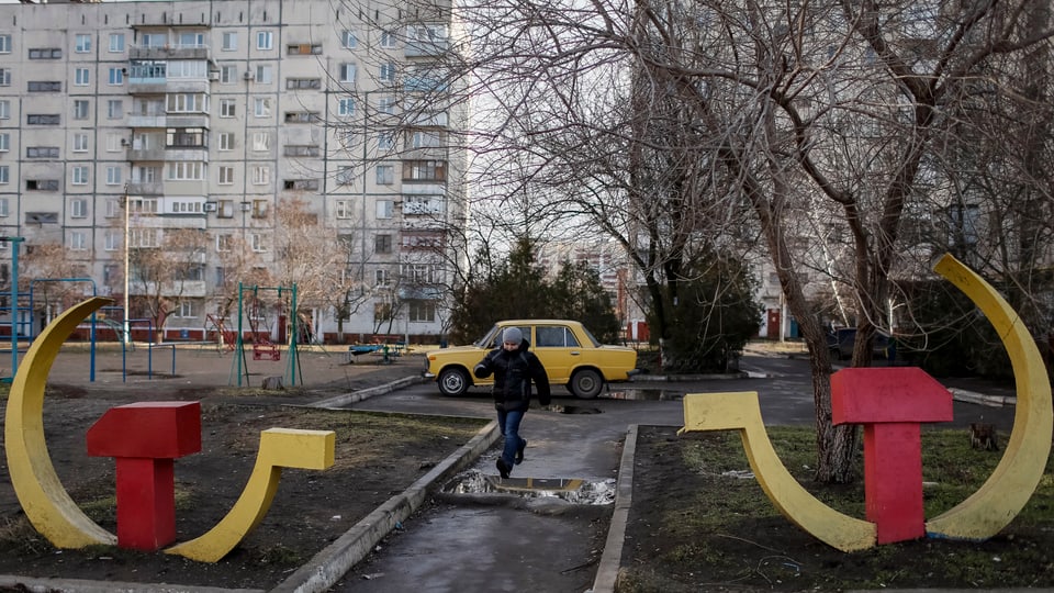 Vista sin in abitadi da Mariupol.