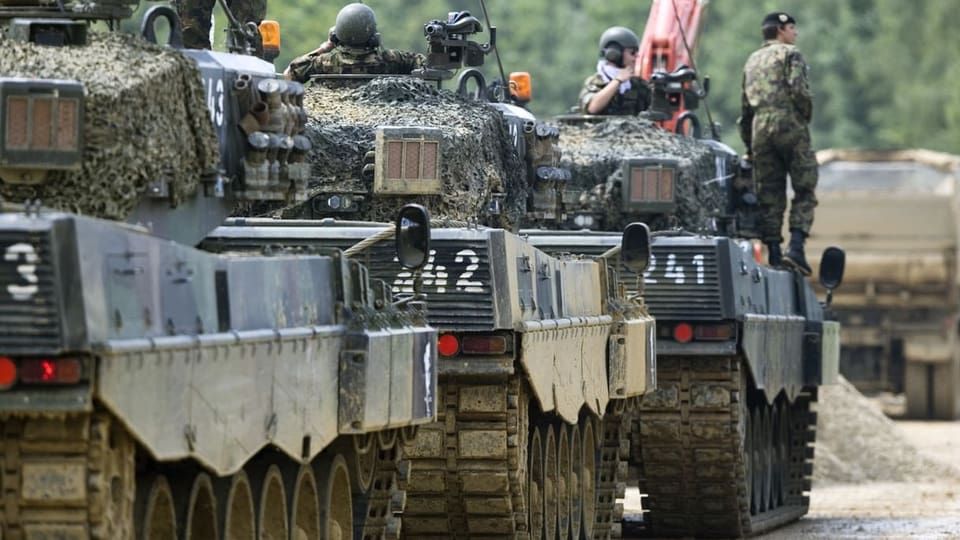 Ritscha da panzers cun si schuldads.