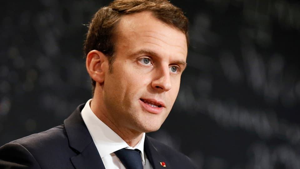 Emmanuel Macron.