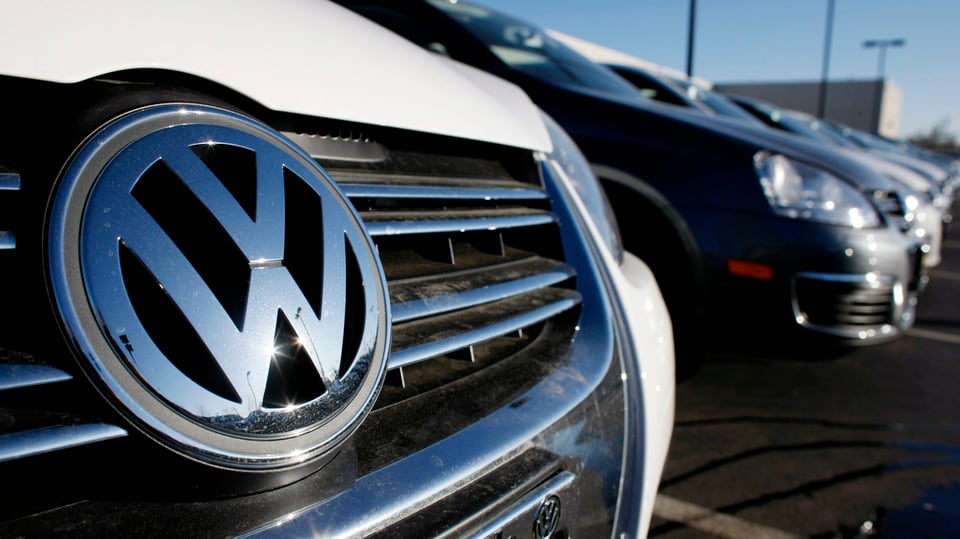 Logo da VW.