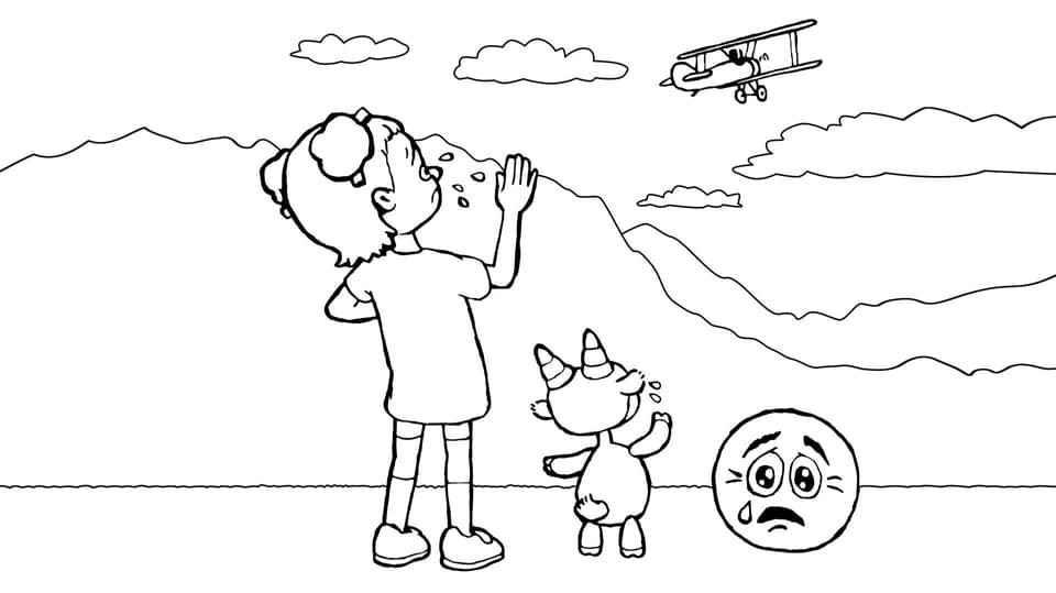 Ausmalbild für Kinder