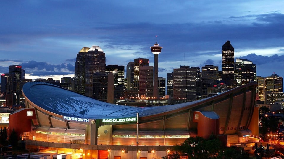 Skyline da Calgary.
