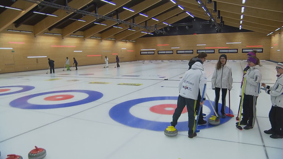 La halla da curling a Flem