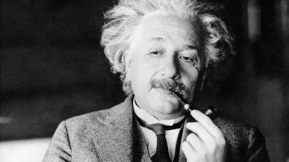 Albert Einstein.
