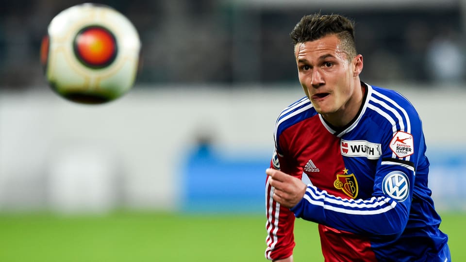 Il giugader da ballape dal FCB Taulant Xhaka.