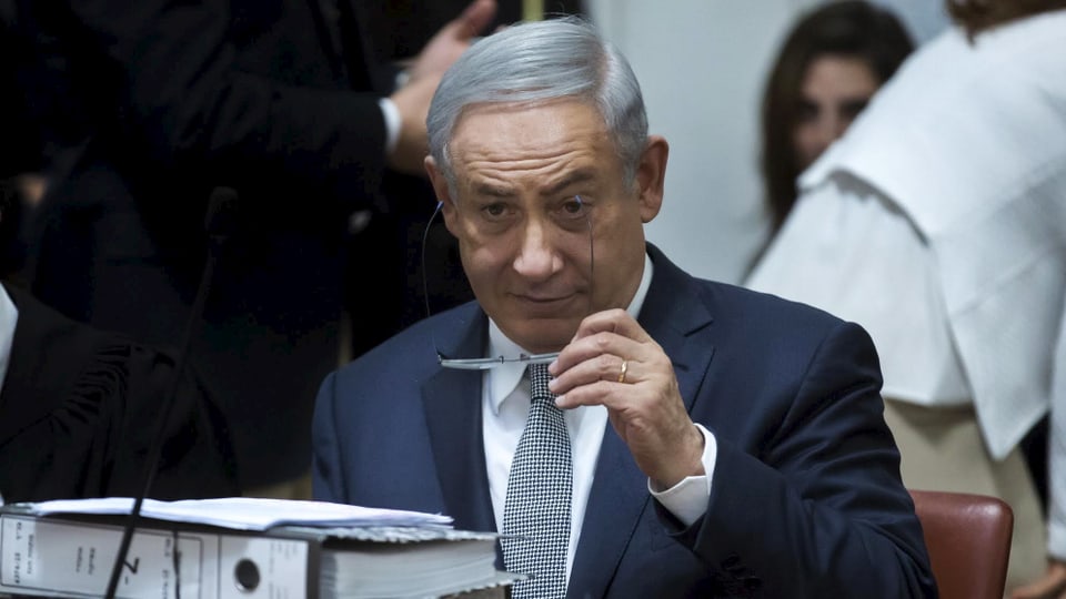 Benjamin Netanjahu, il primminister da l'Israel cumbatta davant dretgira per ina cunvegna da gas