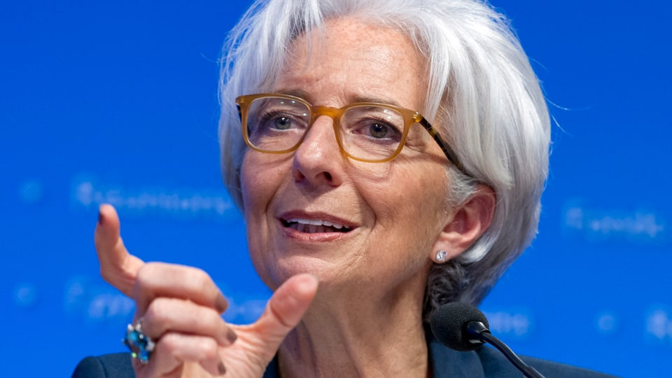 Christine Lagarde. 