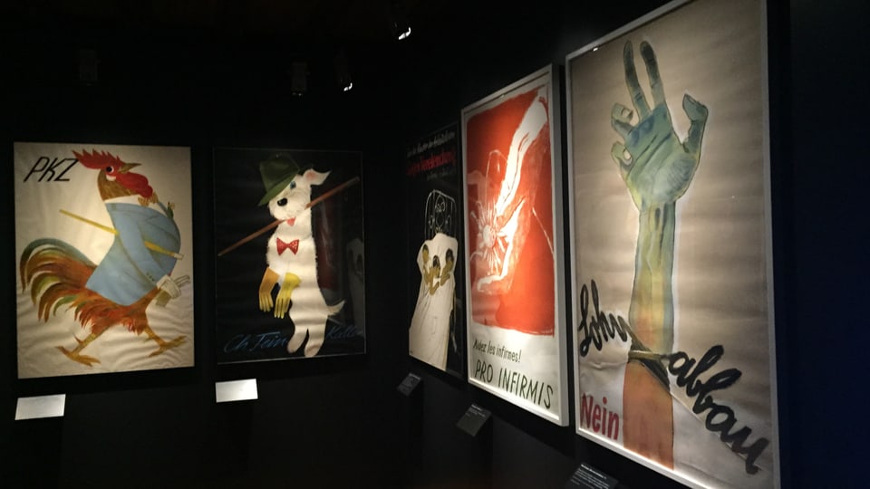 L'exposiziun actuala dal Museum naziunal svizzer preschenta ovras dad Alois Carigiet.