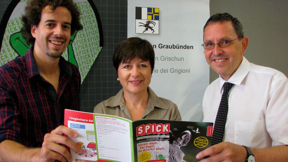 grolimund, dazzi gross e jäger che mussan il carnet