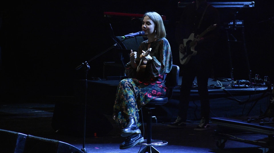 Martina Iori durant il concert