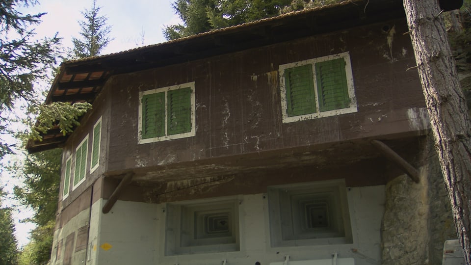 Fortezza ch'è camuflada sco chalet. 
