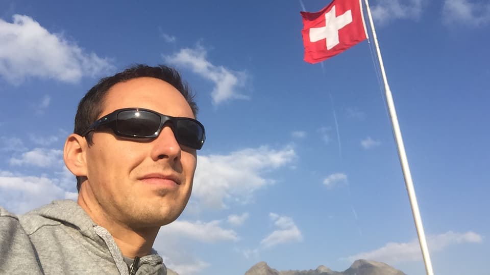 Er noss reporter Andreas Wieland gauda la vista magnifica al Swiss Irontrail 2015 :-)
