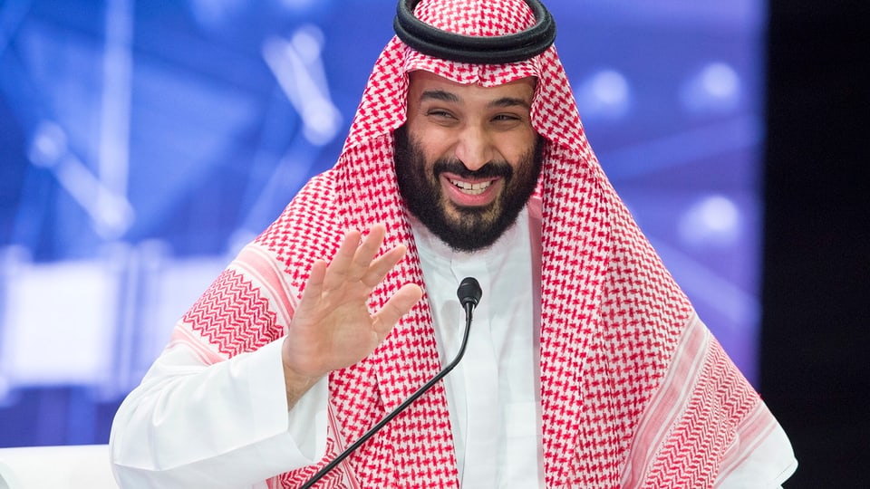 Portrait Mohammed bin Salman.