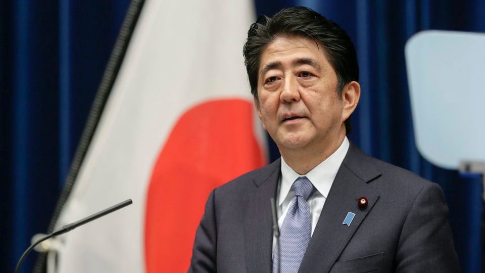 Shinzo Abe.