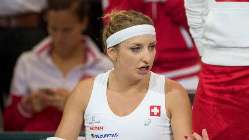 Timea Bacsinszky ch'è en il final da Rabat