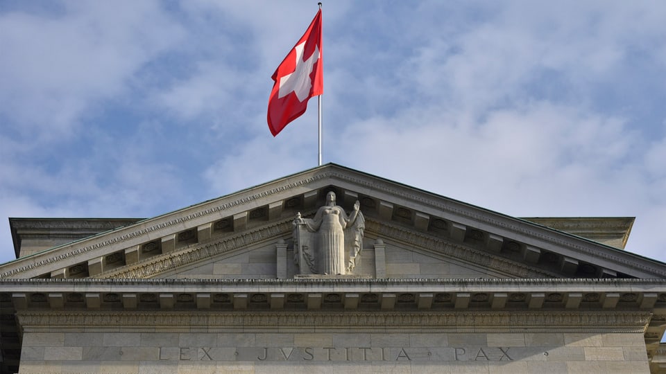 Il maletg mussa il bajetg dal Tribunal federal a Losanna.