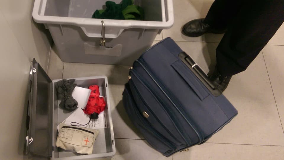 Chaussas ch'en vegnidas chattadas en il tren. 