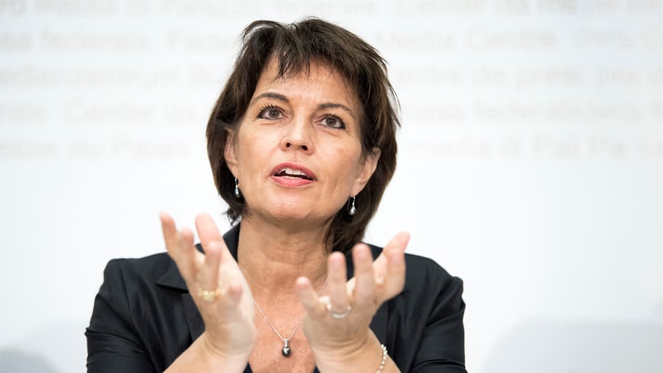 Cussegliera federala Doris Leuthard