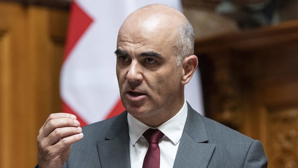 Il Cusseglier federal Alain Berset