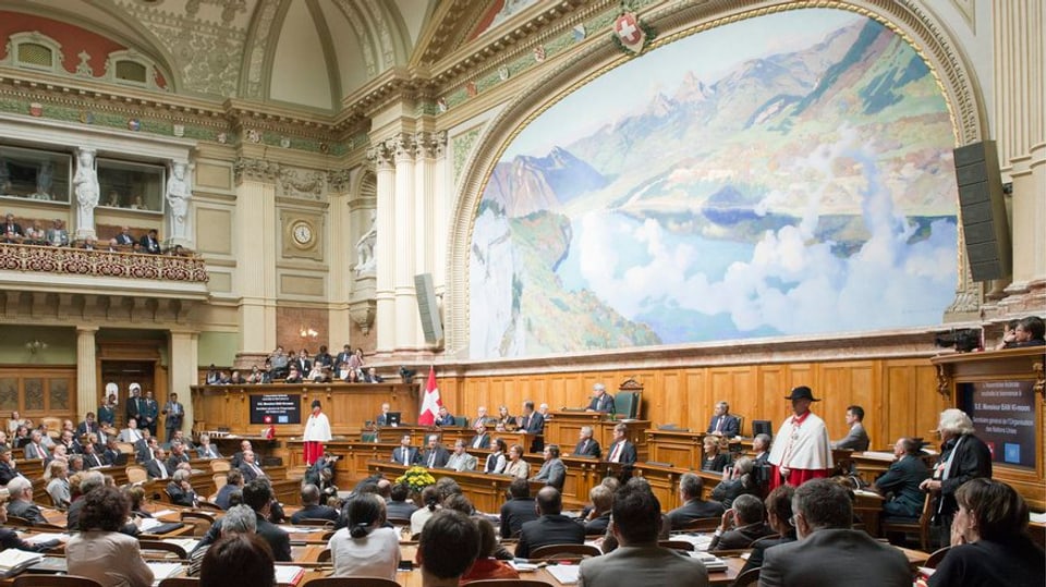 Il parlament svizzer a Berna.