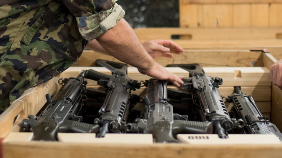 Armas che vegnan exportadas. 