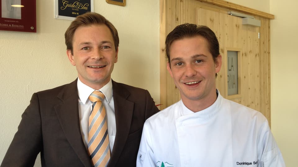 Kevin Hischke e Dominique Schrotter gudognan "Mini Beiz - Dini Beiz".