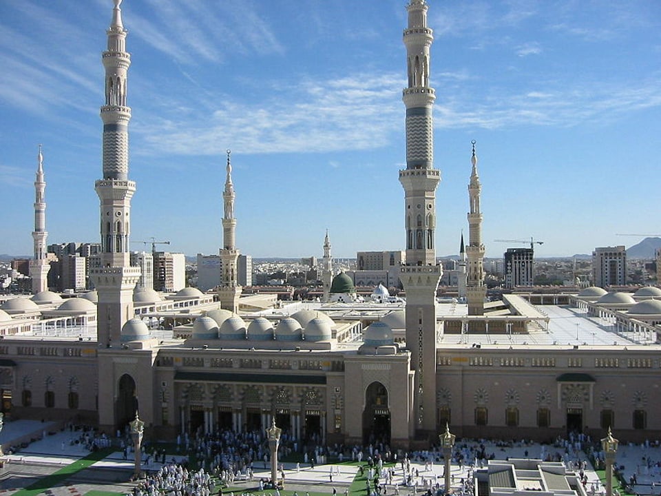 Moschea da Mohamed a Medina en l'Arabia Saudita
