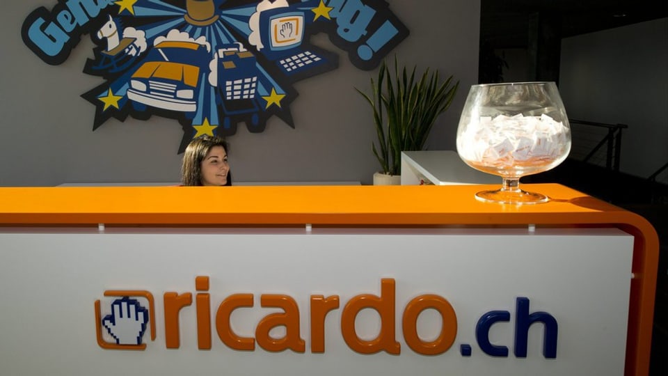 In retschaviment cun la reclama per ricardo.ch.