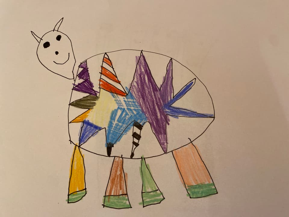 Il maletg d'Anik Kinderzeichnung