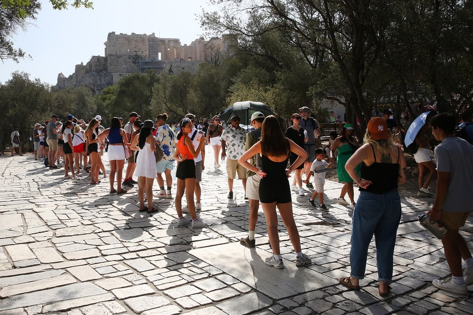 Akropolis Hitze