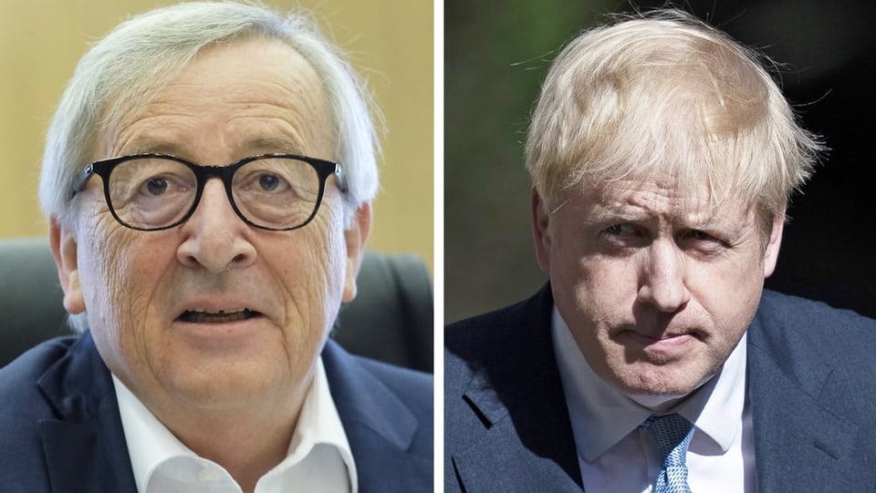 Juncker e Johnson.