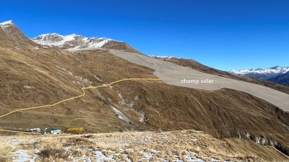 Visualisierung Scuol Solar Solaranlage Motta Naluns