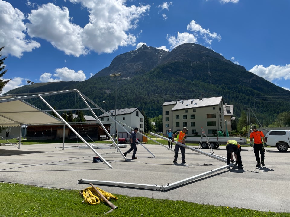 Festzelt TdS La Punt