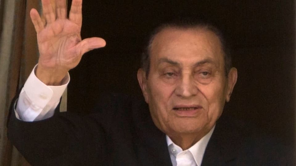 Hosni Mubarak.