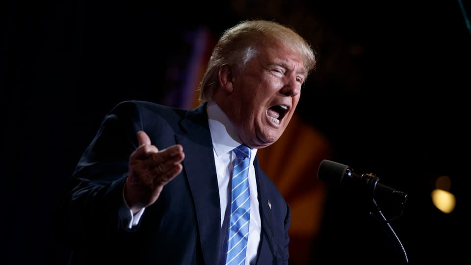purtret da Donald Trump