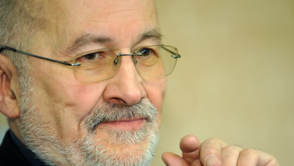 Il snegader dal holocaust e confundatur da la RAF, Horst Mahler.