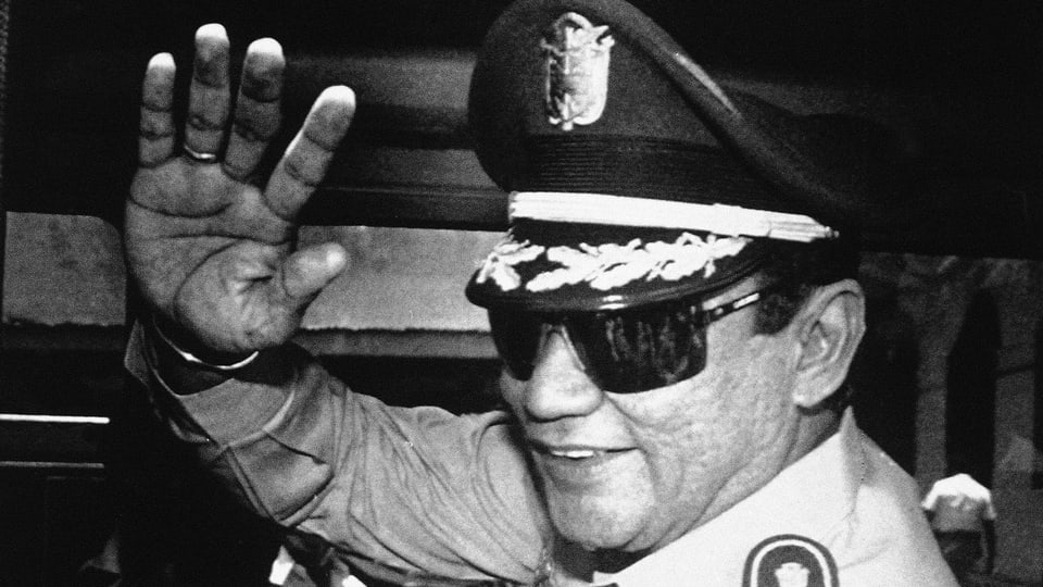 Il dictatur militar Manuel Noriega l’onn 1989. 
