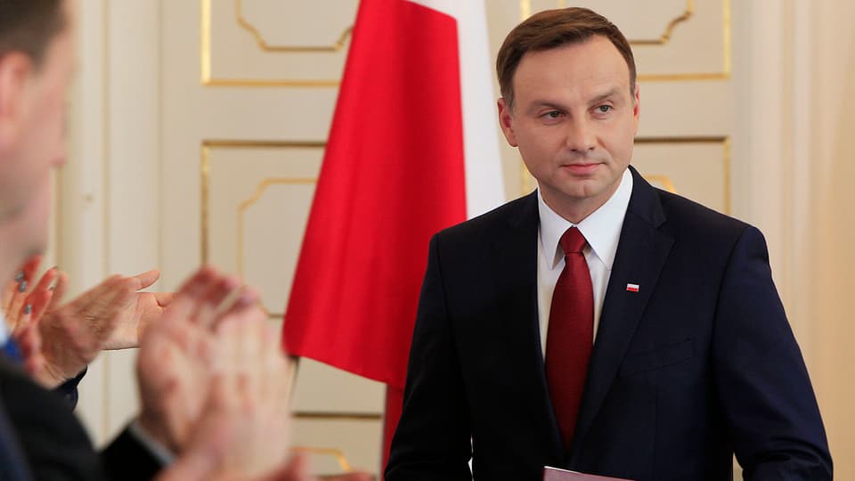 Purtret Andrzej Duda, president da la Pologna.