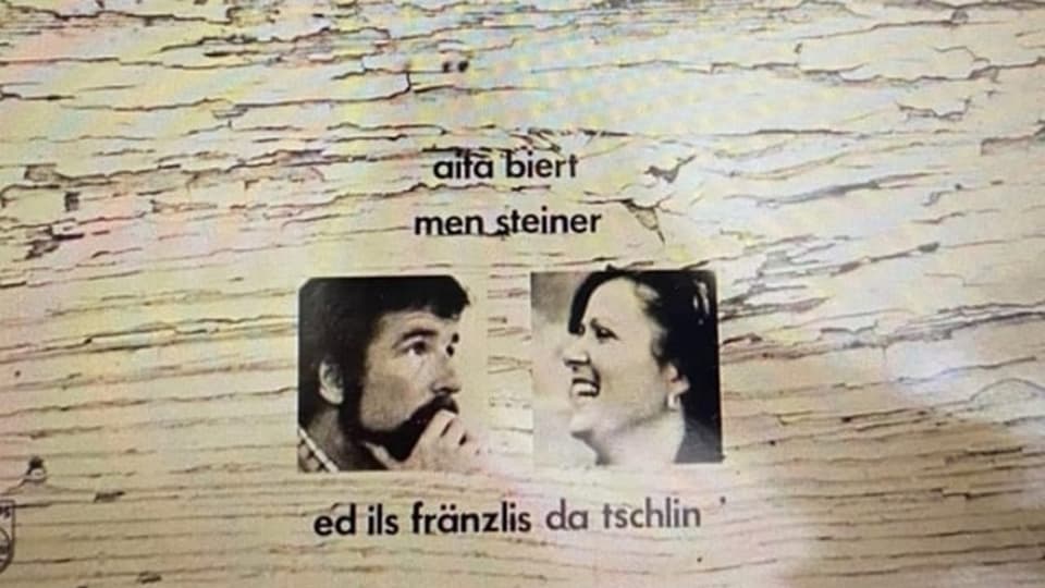 Teil des Covers einer Langspielplatte.