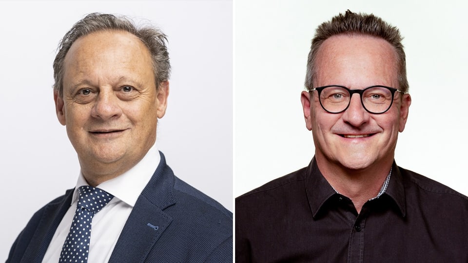 Stefan Engler und Martin Schmid