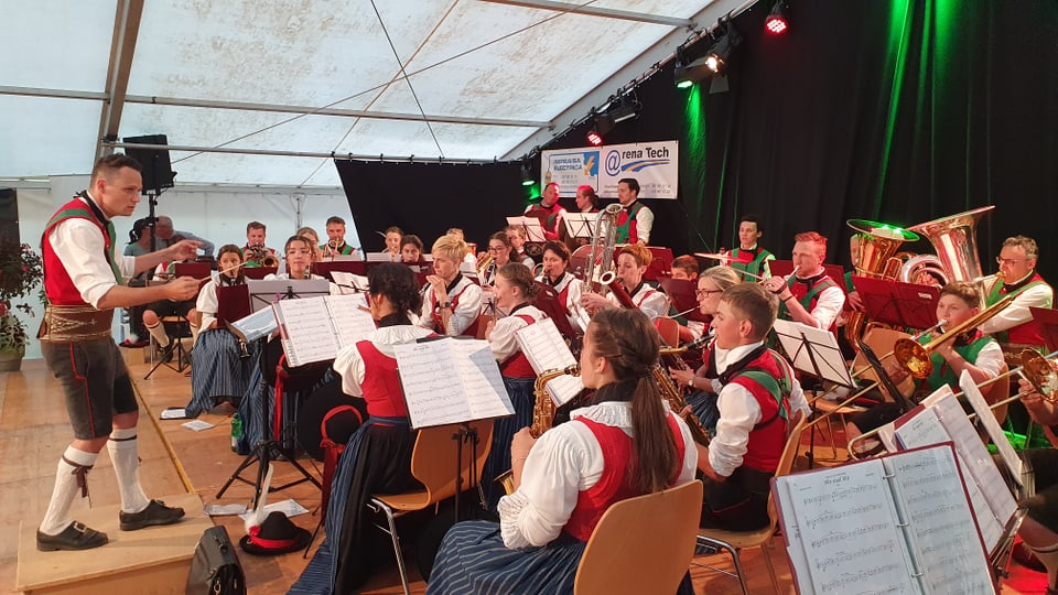 Die Musikkapelle Nauders aus Österreich