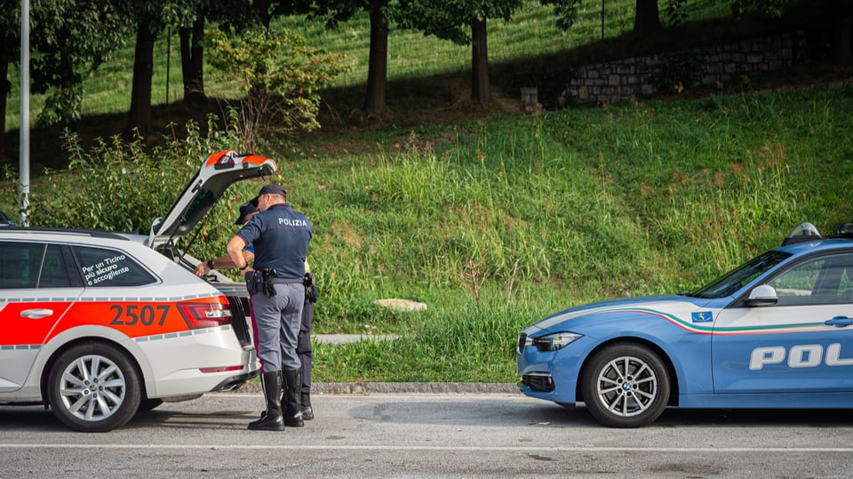 Gemischte Grenzpatrouille