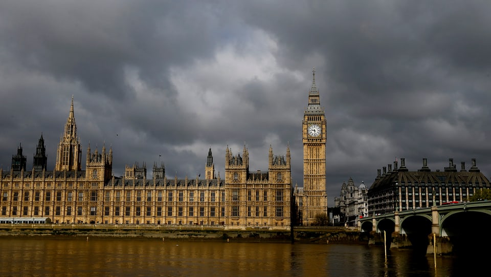 Il parlament a Londra.