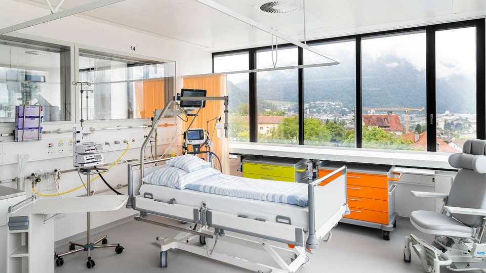 Ina stanza en in ospital.