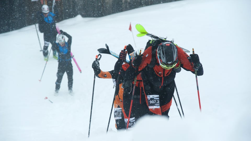 Impressiuns da la cursa da skis cun tura Trofea Péz Ault.