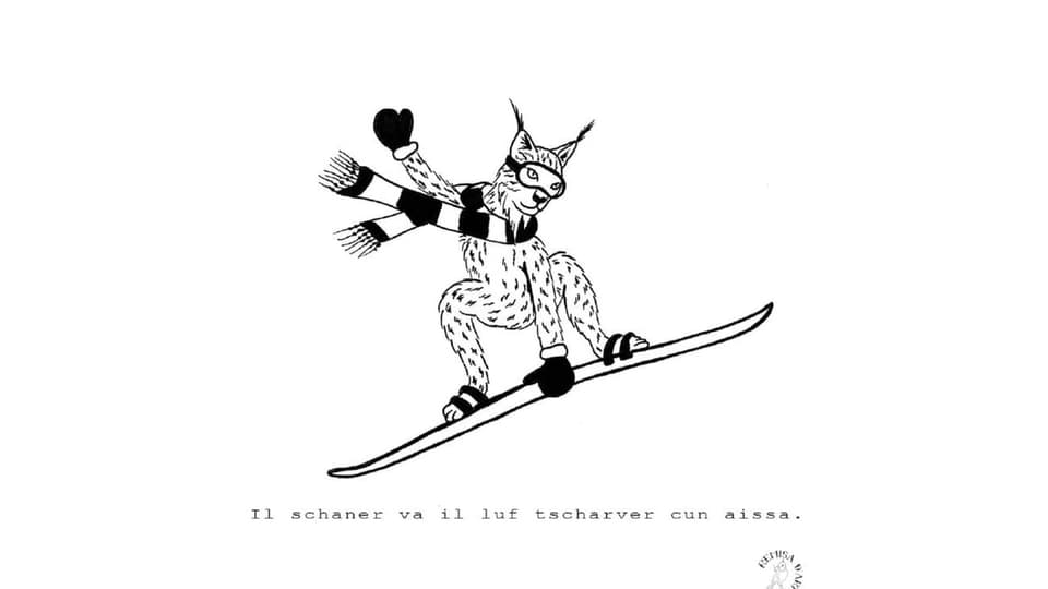 Il schaner va il luf tscharver cun aissa.