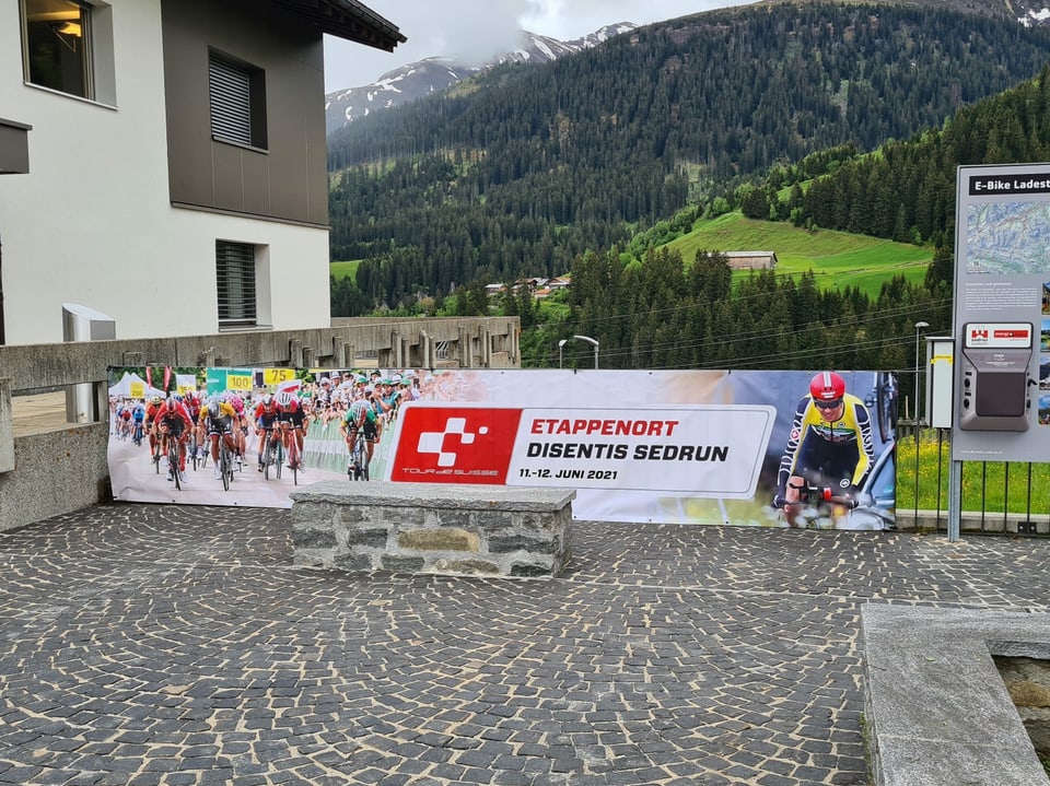Il Tour de Suisse è la proxima fin d'emna quasi tut il temp en la regiun da Sedrun. 
