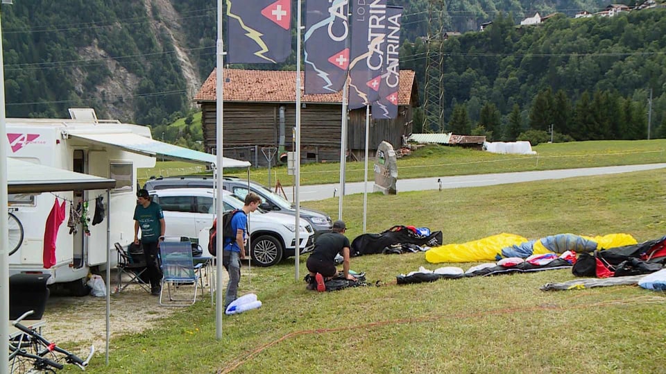 Das Zusammenleben, neben den Wettkämpfen, gehört einfach dazu. 