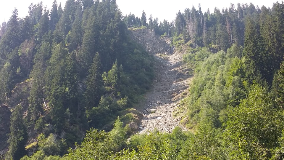 La bova ch’ha bloccà la Val Sumvitg per in lung temp.